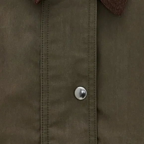 NWT Madewell Waxed Zip-Front Jacket XL - Picture 2 of 5